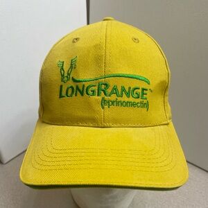 LongRange Eprinomectin Injectable Dewormer Hat Cap Mustard Adult Strapback